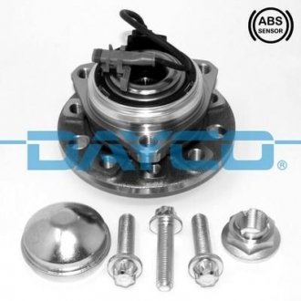 OPEL Підшипник передньої маточини (5відп.) з датчиком ABS Astra H 04-. DAYCO kwd1100