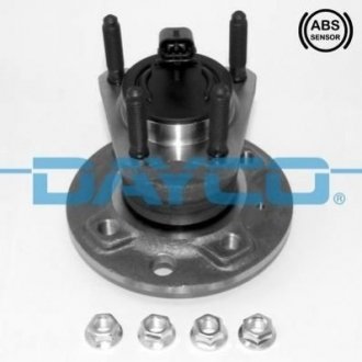 OPEL Підшипник задньої маточини з датчиком ABS (4-відв..) Astra H 04- Opel Astra DAYCO kwd1143