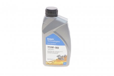 Купити Трансмісійна олива Gear Oil 5/4 75W-90, 1л Delphi 25067150 (фото1) підбір по VIN коду, ціна 392 грн.
