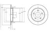 Купить Тормозные диски Ford Scorpio, Lancia Delta Delphi bg2332 (фото1) подбор по VIN коду, цена 785 грн.