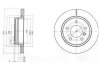 Купить BMW Диск тормозной задн. (вентил.) E36/46 (276*19) BMW E36, E46 Delphi bg3041c (фото1) подбор по VIN коду, цена 1308 грн.