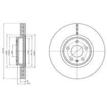 Купити AUDI ДИСК ГАЛЬМIВНИЙ ПЕРЕДНIЙ 320mm A4/A5/A6/Q5 08- Audi A7, A6, Q5, A5, A4 Delphi bg4346c (фото1) підбір по VIN коду, ціна 2627 грн.