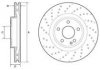 Купить Тормозные диски крашеные Mercedes W246, CLA-Class, W176, GLA-Class Delphi bg4658c (фото1) подбор по VIN коду, цена 2565 грн.