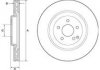 Купити Гальмівні диски ZN Mercedes CLK-Class, W203, S203 Delphi bg9144c (фото1) підбір по VIN коду, ціна 2410 грн.