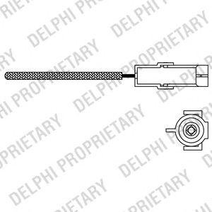 Датчик кисню Delphi es10966-12b1