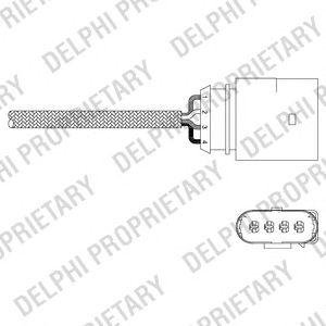 VW Лямбда-зонд Audi A3,Bora,Golf IV 1.8T/2.3 96- Delphi es20343-12b1