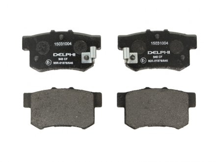 Тормозные колодки, дисковые Delphi lp0948
