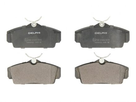 Комплект тормозных колодок из 4 шт. дисков Delphi lp1435