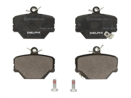 Комплект тормозных колодок из 4 шт. дисков Smart Fortwo, Roadster Delphi lp1465