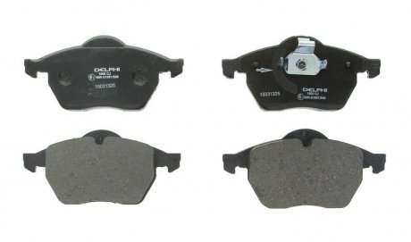 Тормозные колодки дисковые SAAB 900, 9-5, 9-3, Opel Astra, Zafira Delphi lp1600