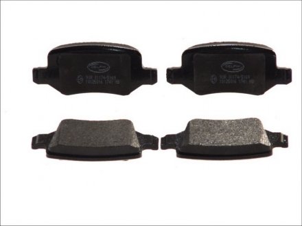 Комплект тормозных колодок из 4 шт. дисков Mercedes W168, W169, W245 Delphi lp1741