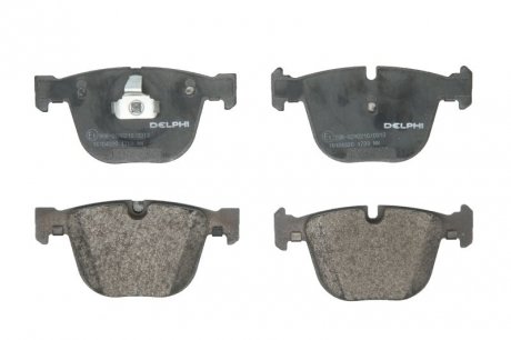 Комплект гальмівних колодок з 4 шт. дисків BMW X5, X6 Delphi lp1793