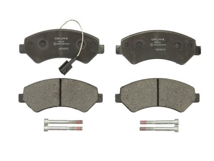 Комплект тормозных колодок из 4 шт. дисков Fiat Ducato, Opel Movano, Peugeot Boxer, Citroen Jumper Delphi lp1993