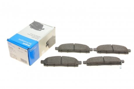 Комплект тормозных колодок из 4 шт. дисков Mitsubishi Pajero, L200 Delphi lp2074