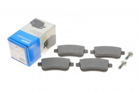 Комплект гальмівних колодок з 4 шт. дисків Renault Scenic, Grand Scenic, Megane Delphi lp2153