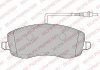 Купить Тормозные колодки дисковые Peugeot 807, Citroen C8 Delphi lp2173 (фото1) подбор по VIN коду, цена 1725 грн.