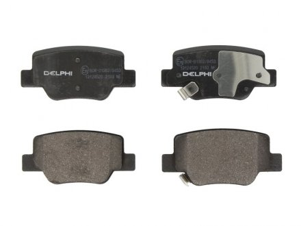 Комплект тормозных колодок из 4 шт. дисков Toyota Verso Delphi lp2193