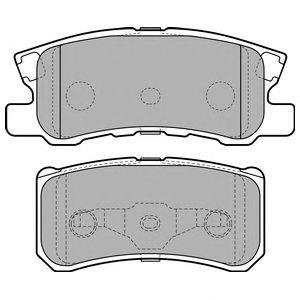 Купить Комплект тормозных колодок из 4 шт. дисков Citroen C4 Delphi lp2483 (фото1) подбор по VIN коду, цена 720 грн.