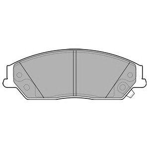 Комплект гальмівних колодок з 4 шт. дисків Delphi lp2714