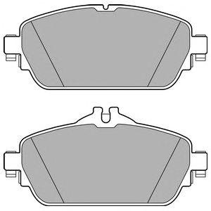 Тормозные колодки, дисковые Mercedes W205, S205, C205, W213, S213, A124, A207, A238 Delphi lp2764