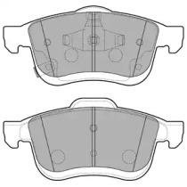 Комплект тормозных колодок из 4 шт. дисков Fiat 500 Delphi lp3220