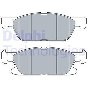 Тормозные колодки дисковые Delphi lp3280