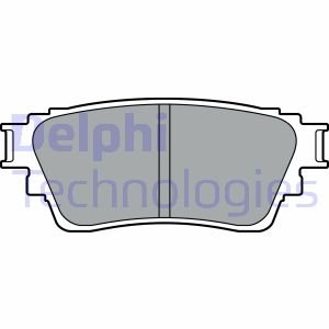 Тормозные колодки дисковые Mitsubishi Eclipse Cross Delphi lp3408