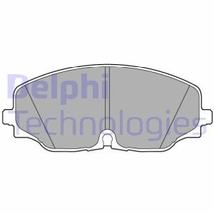 VW Тормозная колодка передн. ATLAS 16- Delphi lp3543