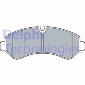 Тормозные колодки дисковые Mercedes W907, W910 Delphi lp3548