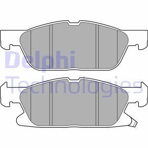 Купити ГАЛЬМІВНІ КОЛОДКИ, ДИСКОВІ Delphi lp3643 (фото1) підбір по VIN коду, ціна 2355 грн.