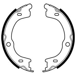 Гальмівна колодка KIA SORENTO I 2.5D/3.3 08.02-12.11 Delphi ls2048