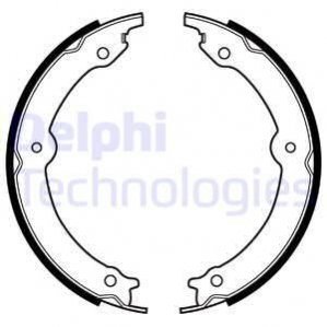 Купить Тормозные колодки барабанные Delphi ls2152 (фото1) подбор по VIN коду, цена 1496 грн.