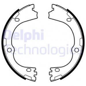 Тормозные колодки барабанные Delphi ls2166