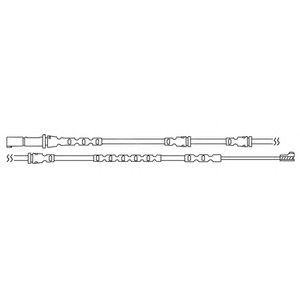 Купити Датчик гальмівних колодок BMW X5, X6 Delphi lz0219 (фото1) підбір по VIN коду, ціна 487 грн.