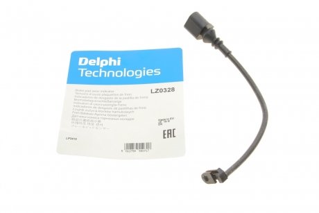 Купить Датчик тормозных колодок Delphi lz0328 (фото1) подбор по VIN коду, цена 200 грн.