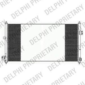 NISSAN Радиатор кондиционера X-Trail 01- Delphi tsp0225615