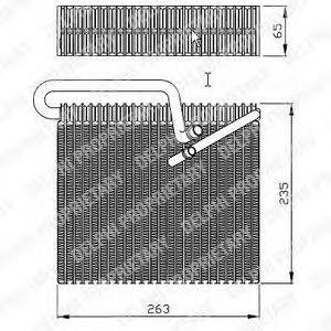 Радиатор кондиционера Delphi tsp0525148