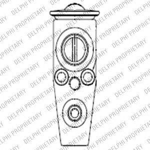 Розширювальний клапан кондиціонера Delphi tsp0585120