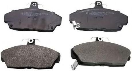 Гальмівні колодки перед. дискові Honda Civic/Civic CRX/Civic Shuttle/Prelude Denckermann b110661