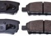 Купить Тормозные колодки дисковые зад. Citroen C4/ Jeep Compass, Patriot/ Mitsubishi Lancer, Outlander, Pajero/ Peugeot 4007 1.6-3.8V6 04.00- Mitsubishi Outlander, Lancer, Jeep Compass, Patriot Denckermann b111172 (фото2) подбор по VIN коду, цена 631 грн.