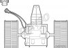 Купити Вентилятор салону BMW 5 / 6 2003 - 2010 BMW E60, E61, E63, E64 DENSO dea05009 (фото1) підбір по VIN коду, ціна 4669 грн.