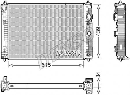 Радіатор охолоджування Infiniti Q DENSO drm46045