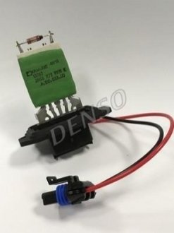 Купить Резистор вентилятора печки, постоянный Renault Trafic DENSO drs23008 (фото1) подбор по VIN коду, цена 1045 грн.