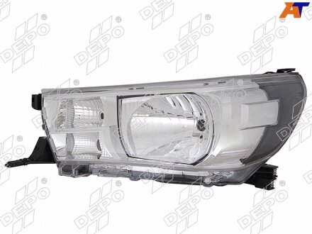 Фара Лів (H4/PY21W/W21, електричн) TOYOTA HILUX VIII 06.15-12.17 DEPO 21211AKLLDEM