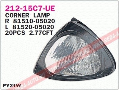 Купить Показатель поворота Toyota Avensis DEPO 212-15C7L-UE (фото1) подбор по VIN коду, цена 1294 грн.