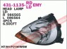 Купити Фара передня DEPO 431-1135R-LDEMY (фото1) підбір по VIN коду, ціна 1611 грн.