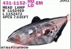 Купить Фара передняя Ford Focus DEPO 431-1152L-LD-EM (фото1) подбор по VIN коду, цена 3571 грн.