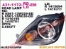 Купить Фара Ford Fiesta DEPO 431-1172L-LD-EM (фото1) подбор по VIN коду, цена 3184 грн.