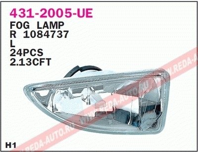 Купить Фара противотуманна Ford Focus DEPO 431-2005R-UE (фото1) подбор по VIN коду, цена 544 грн.