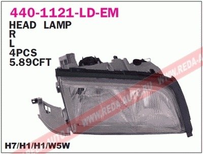 Фара передняя DEPO 440-1121L-LD-EM